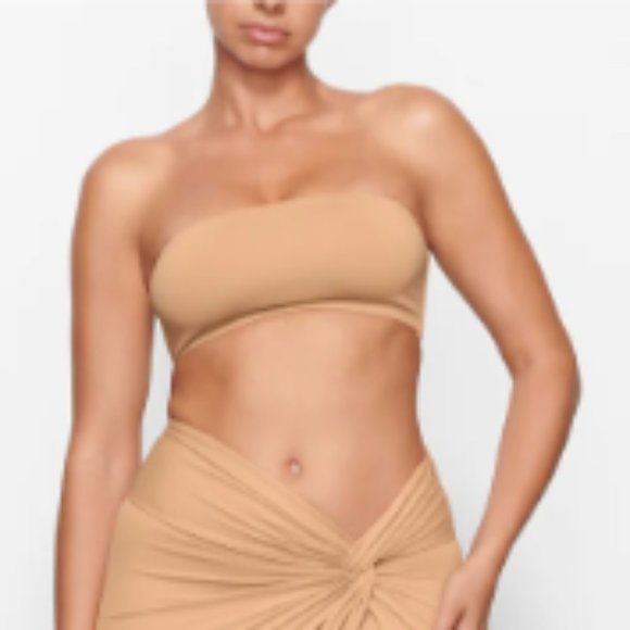 SKIMS Swim Bandeau Bikini  Top-NWT - Picture 3 of 11
